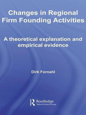 cover image of Changes in Regional Firm Founding Activities